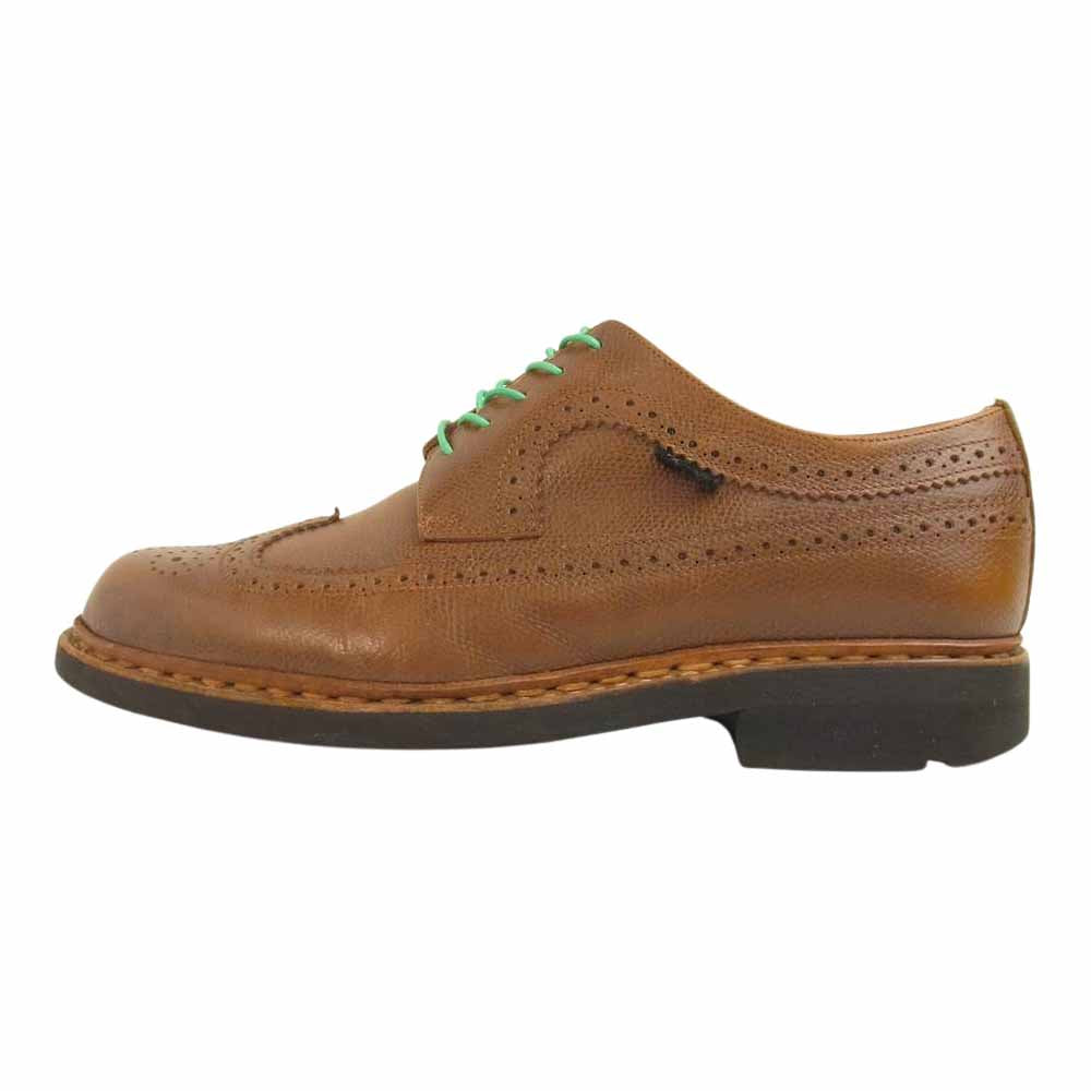 Paraboot パラブーツ 851022 × ユナイテッドアローズ 別注 SEVRIER セヴィリエ 851022 外羽根 ウイングチップ レザー シューズ ブラウン系 7【中古】