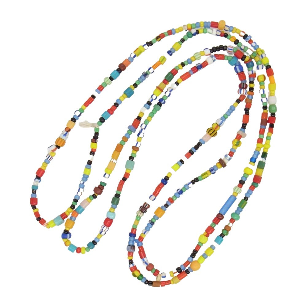 ブランド不明 アフリカン ビーズ ネックレス マルチカラー系【中古】