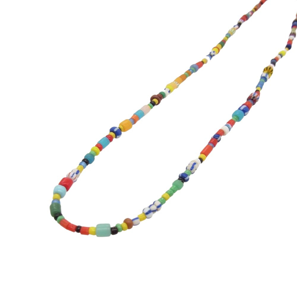 ブランド不明 アフリカン ビーズ ネックレス マルチカラー系【中古】