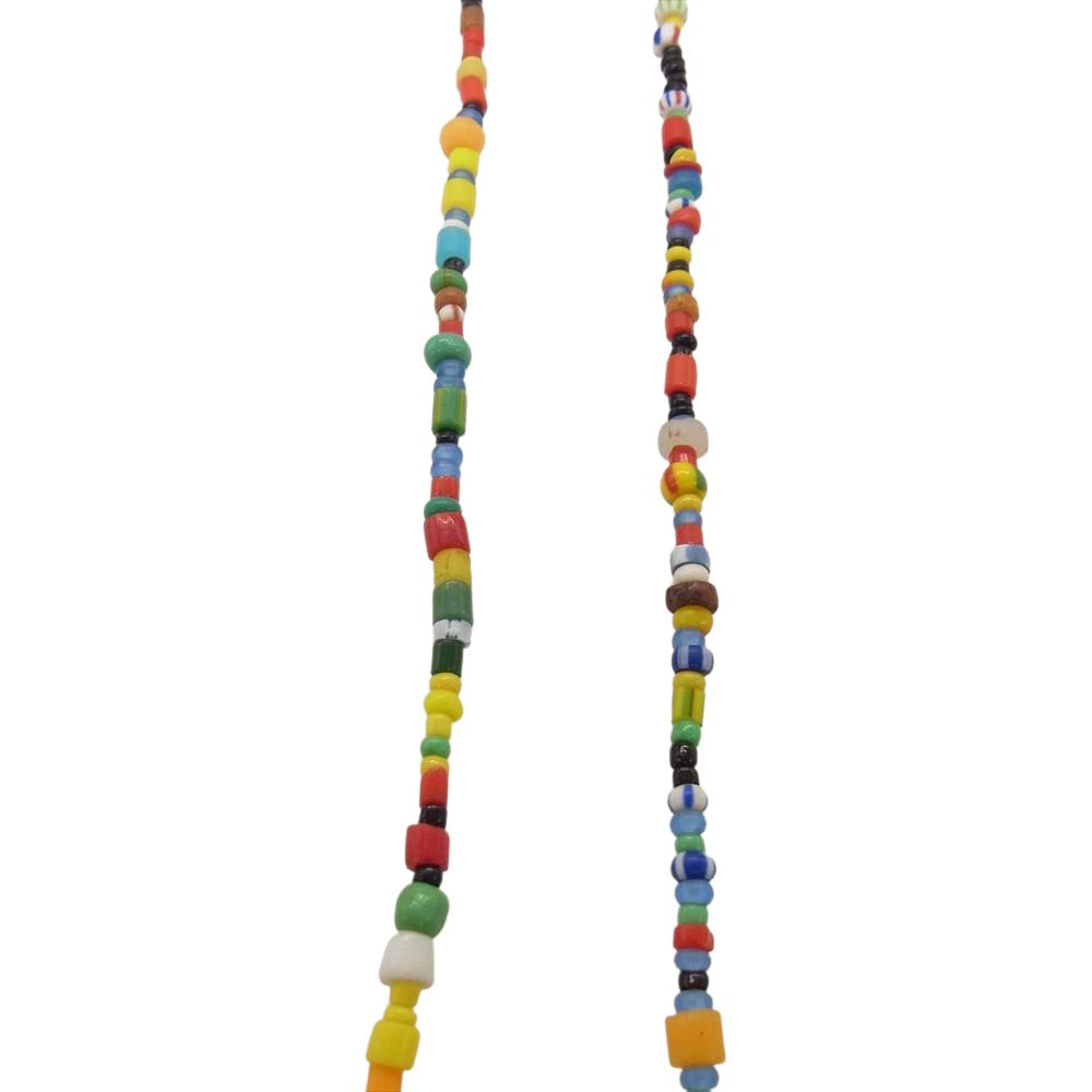 ブランド不明 アフリカン ビーズ ネックレス マルチカラー系【中古】