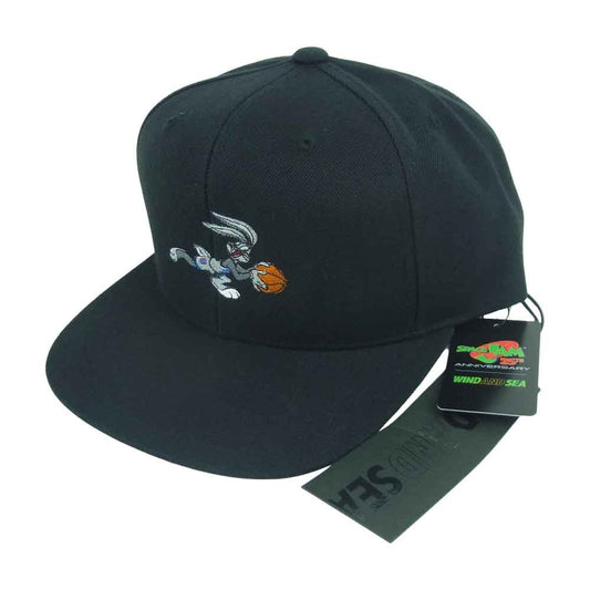 WIND AND SEA ウィンダンシー WDS Space Jam (Tune-Squad) CAP スペースジャム キャップ 帽子 ブラック系 F【新古品】【未使用】【中古】