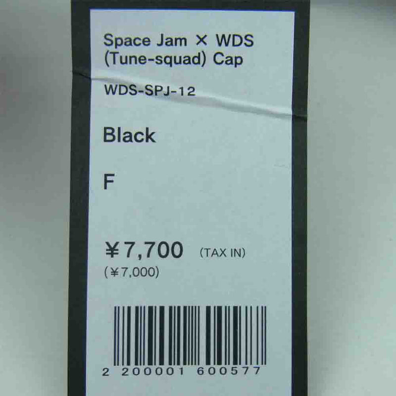 WIND AND SEA ウィンダンシー WDS Space Jam (Tune-Squad) CAP スペースジャム キャップ 帽子 ブラック系 F【新古品】【未使用】【中古】