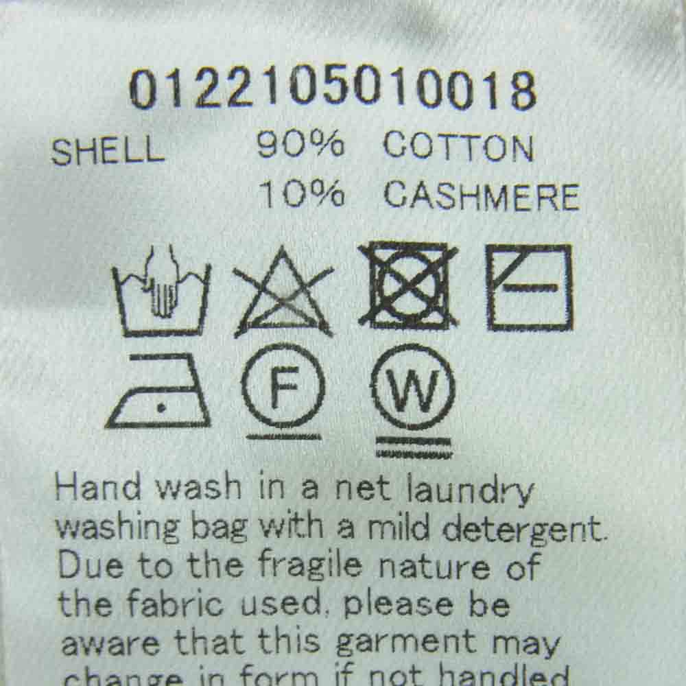 VISVIM ビズビム 122105010018 JUMBO WELLER S/S (C/WS) ジャンボ カシミヤ混 半袖 ポロシャツ オフホワイト系 1【極上美品】【中古】