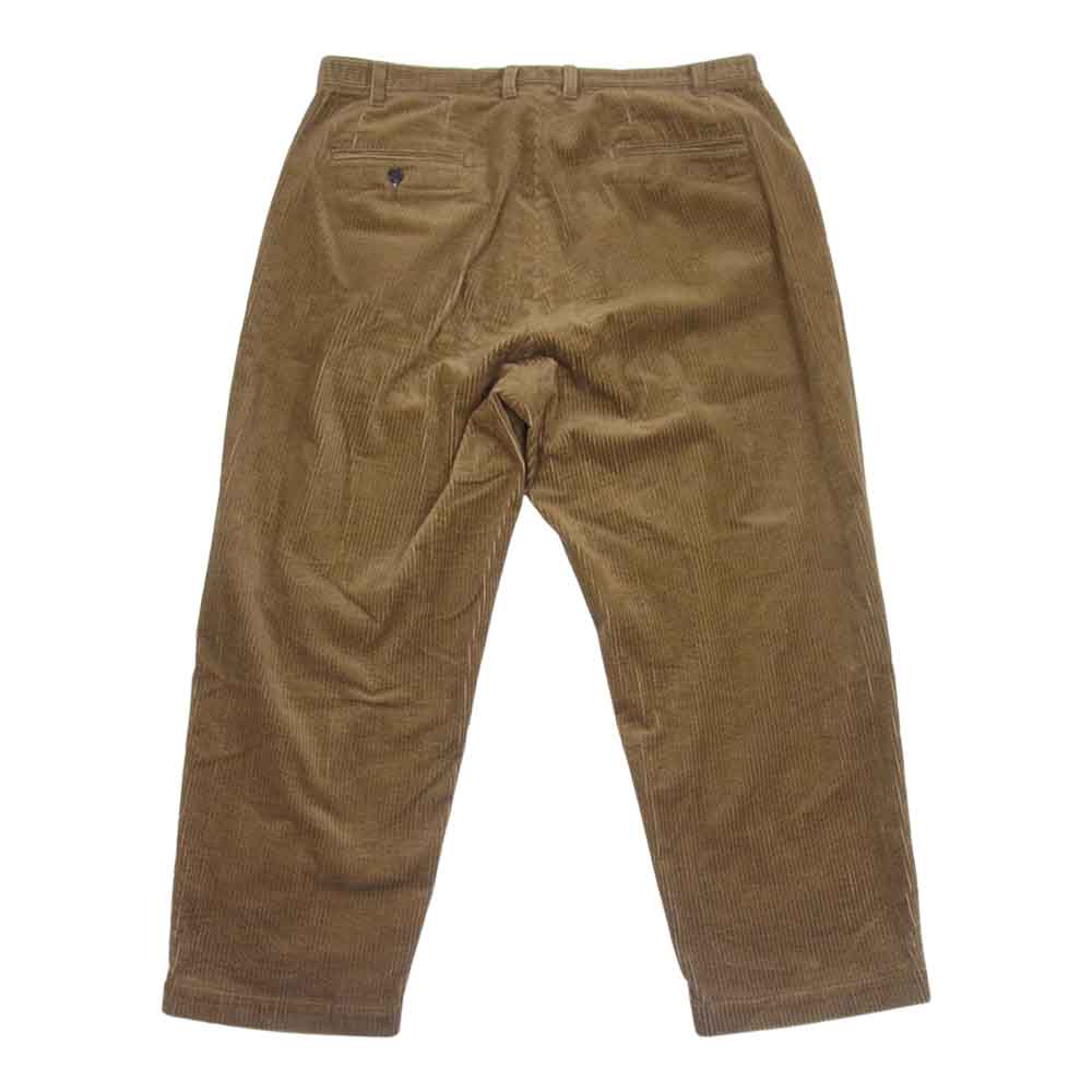 カオスフィッシングクラブ 21AW CFC21AW102 LOGO CORDUROY PANTS ロゴ コーデュロイ パンツ ブラウン系 M【中古】