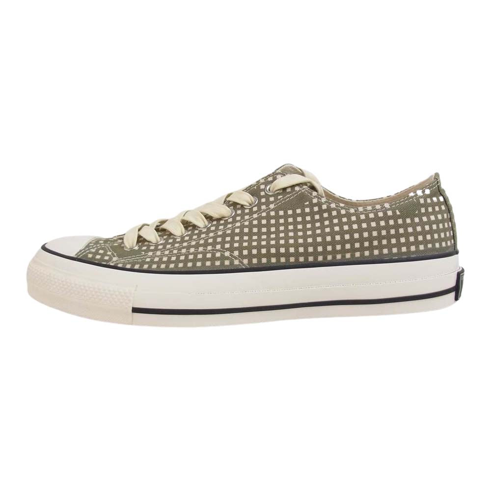 CONVERSE コンバース ADDICT x UNDERCOVER × N.HOOLYWOOD CHUCK TAYLOR NU OX 1CL883 アディクト アンダーカバー エヌハリウッド チャックテイラー ローカット スニーカー カーキ系 11.5【新古品】【未使用】【中古】