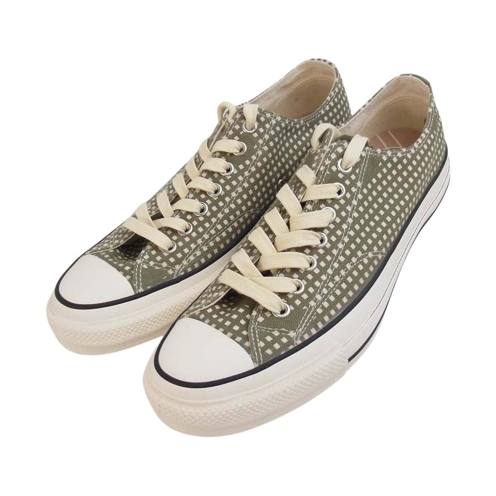 CONVERSE コンバース ADDICT x UNDERCOVER × N.HOOLYWOOD CHUCK TAYLOR NU OX 1CL883 アディクト アンダーカバー エヌハリウッド チャックテイラー ローカット スニーカー カーキ系 11.5【新古品】【未使用】【中古】