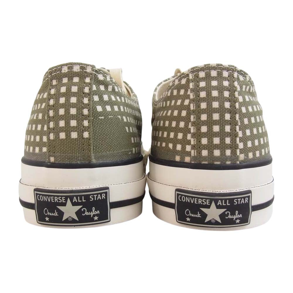 CONVERSE コンバース ADDICT x UNDERCOVER × N.HOOLYWOOD CHUCK TAYLOR NU OX 1CL883 アディクト アンダーカバー エヌハリウッド チャックテイラー ローカット スニーカー カーキ系 11.5【新古品】【未使用】【中古】