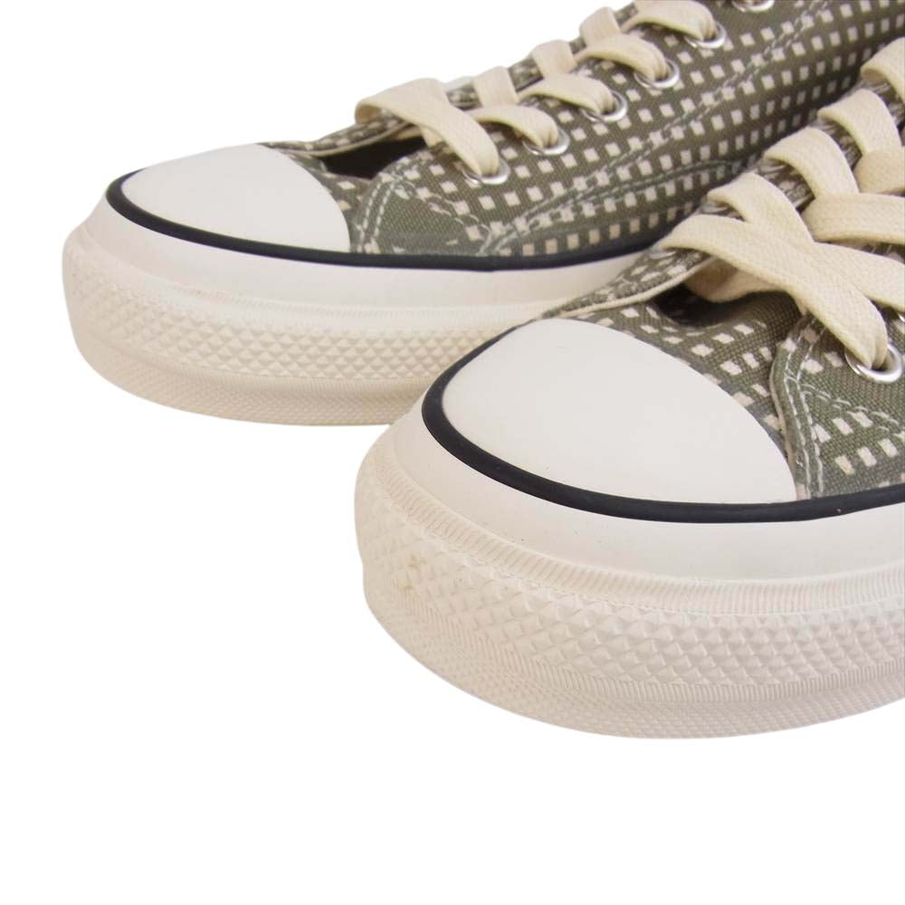 CONVERSE コンバース ADDICT x UNDERCOVER × N.HOOLYWOOD CHUCK TAYLOR NU OX 1CL883 アディクト アンダーカバー エヌハリウッド チャックテイラー ローカット スニーカー カーキ系 11.5【新古品】【未使用】【中古】