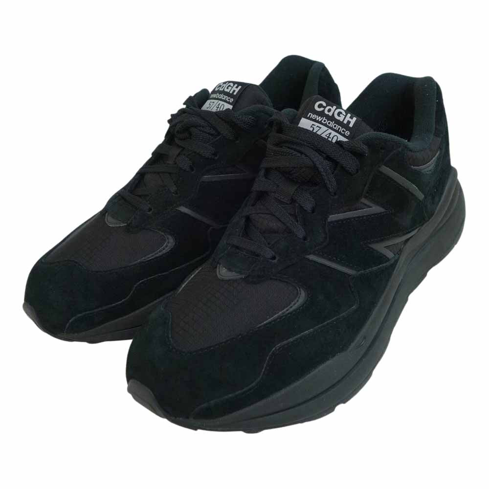 COMME des GARCONS コムデギャルソン HOMME オム × NEW BALANCE ニューバランス 21AW M5740GH CdGH TOKYO DESIGN STUDIO ローカット スニーカー ブラック系 11【新古品】【未使用】【中古】