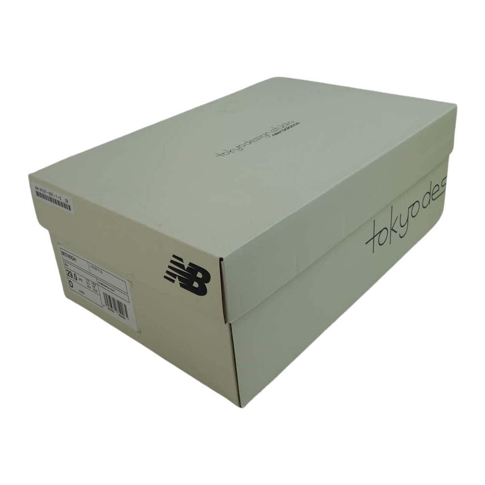 COMME des GARCONS コムデギャルソン HOMME オム × NEW BALANCE ニューバランス 21AW M5740GH CdGH TOKYO DESIGN STUDIO ローカット スニーカー ブラック系 11【新古品】【未使用】【中古】