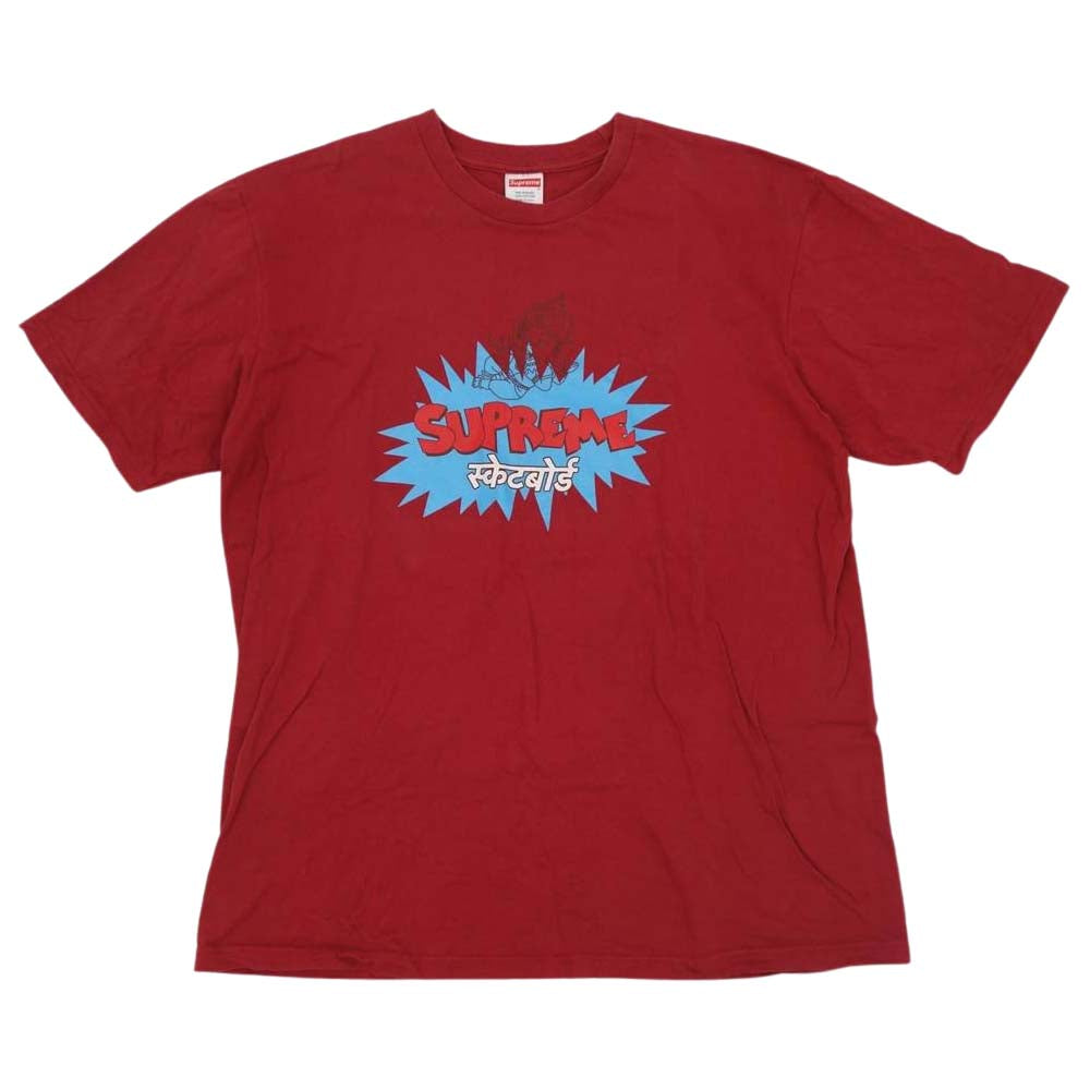 Supreme シュプリーム 18SS Ganesha Tee ガネーシャ Tシャツ レッド系 L【中古】