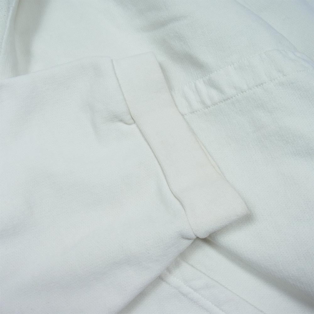 RAF SIMONS ラフシモンズ 04SS 宗教期 Waves期 ほつれ加工 パーカー オフホワイト系 46【中古】