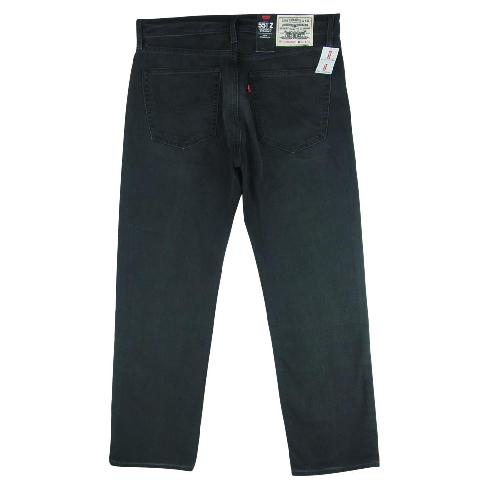 Levi's リーバイス 551Z AUTHENTIC STRAIGHT デニム ストレート パンツ ブラック系 W34 L32【新古品】【未使用】【中古】