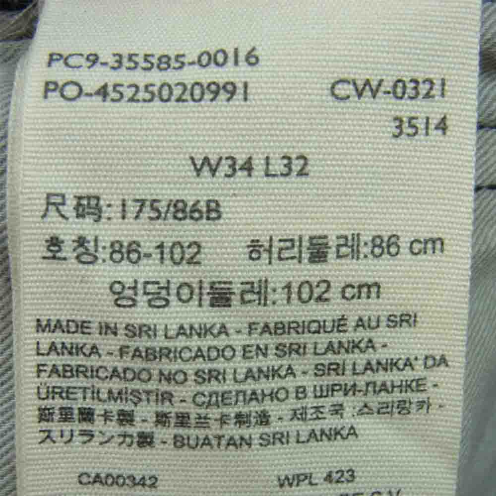 Levi's リーバイス 551Z AUTHENTIC STRAIGHT デニム ストレート パンツ ブラック系 W34 L32【新古品】【未使用】【中古】