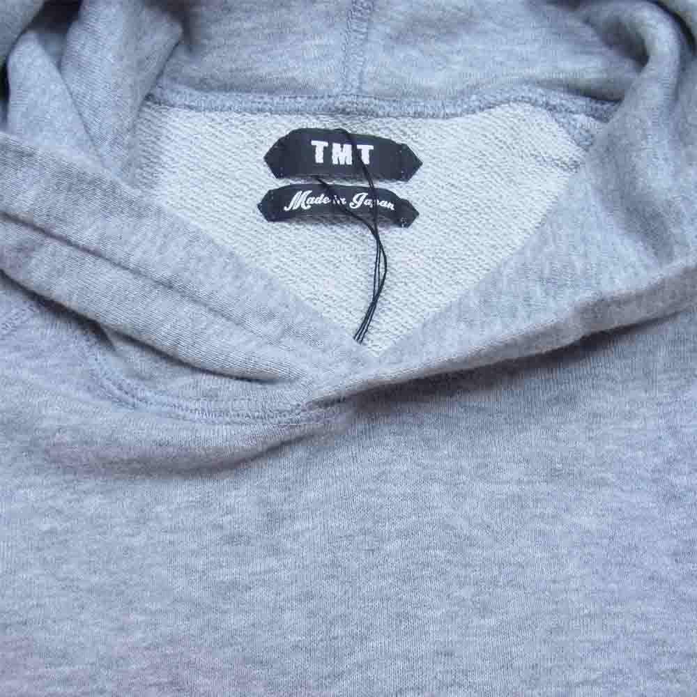 TMT ティーエムティー TSW-S19SP04 GAZE MINI FRENCH TERRY PULLOVER HOODIE FLORIDA フロリダ プリント プルオーバー パーカー グレー系 M【新古品】【未使用】【中古】