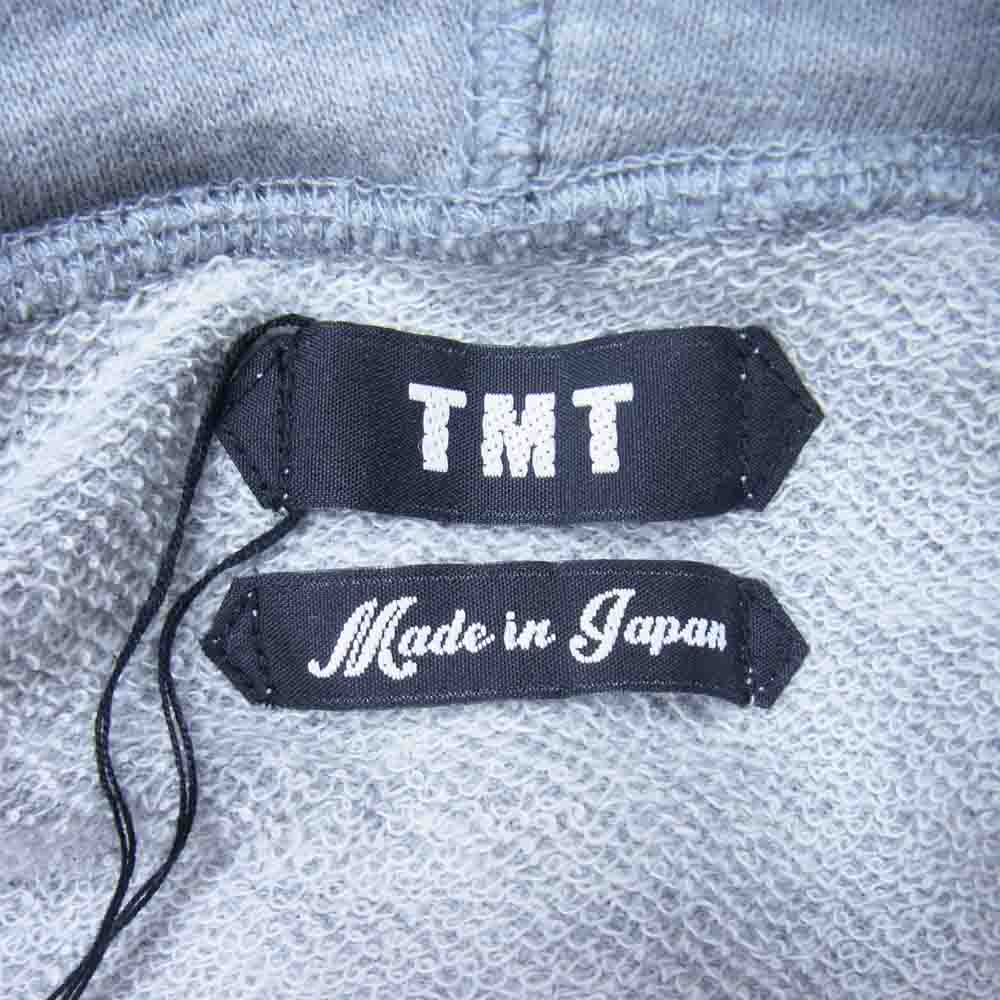 TMT ティーエムティー TSW-S19SP04 GAZE MINI FRENCH TERRY PULLOVER HOODIE FLORIDA フロリダ プリント プルオーバー パーカー グレー系 M【新古品】【未使用】【中古】