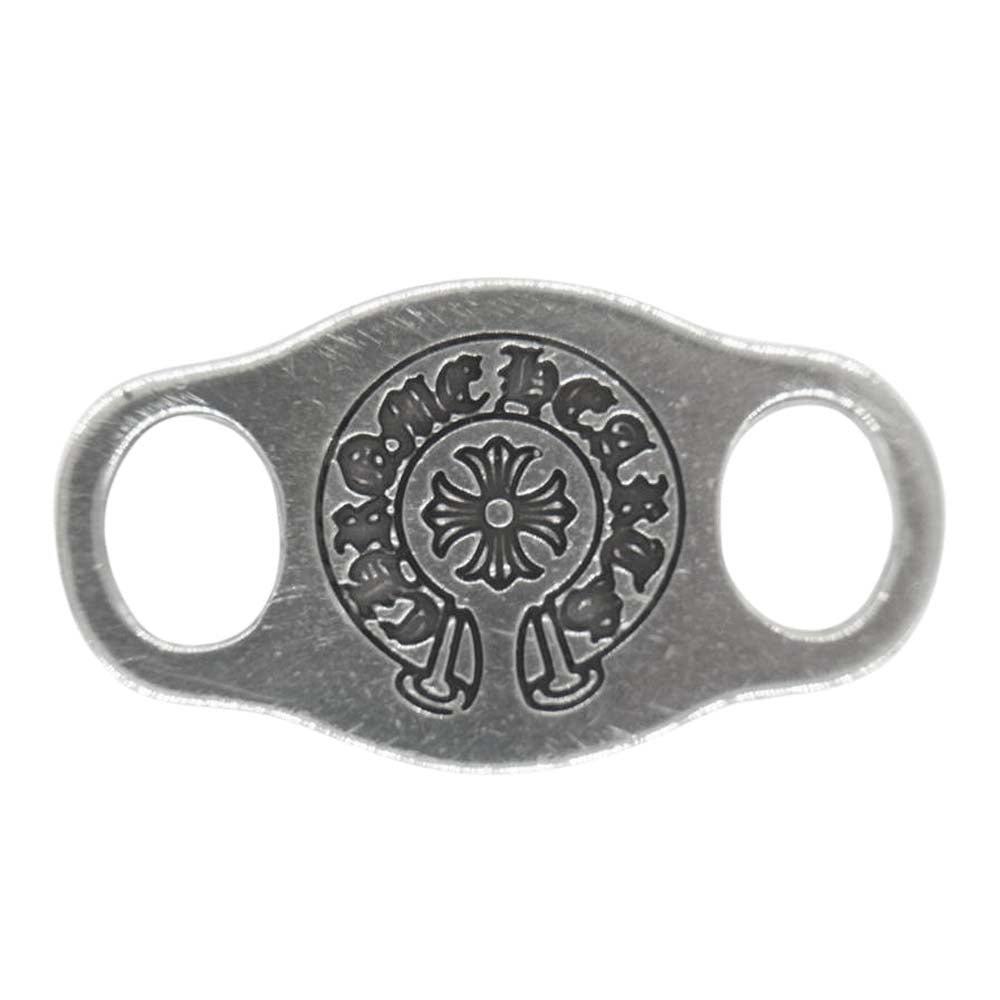 CHROME HEARTS クロムハーツ（原本有） SHOELACE V1 シューレース シルバー系【美品】【中古】