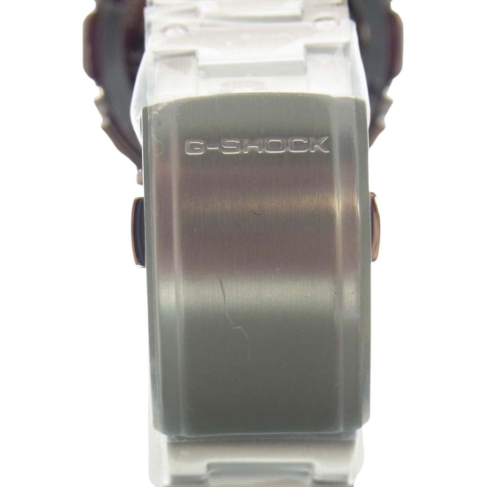 CASIO G-SHOCK カシオ ジーショック GMW-B5000D-1JF フルメタル 電波ソーラー Bluetooth対応 リストウォッチ 腕時計 シルバー系【新古品】【未使用】【中古】