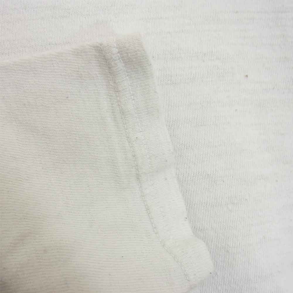The REAL McCOY'S ザリアルマッコイズ AMERICAN ATHLETIC Co, アメリカン アスレチック 長袖 カットソー ホワイト系 M【中古】