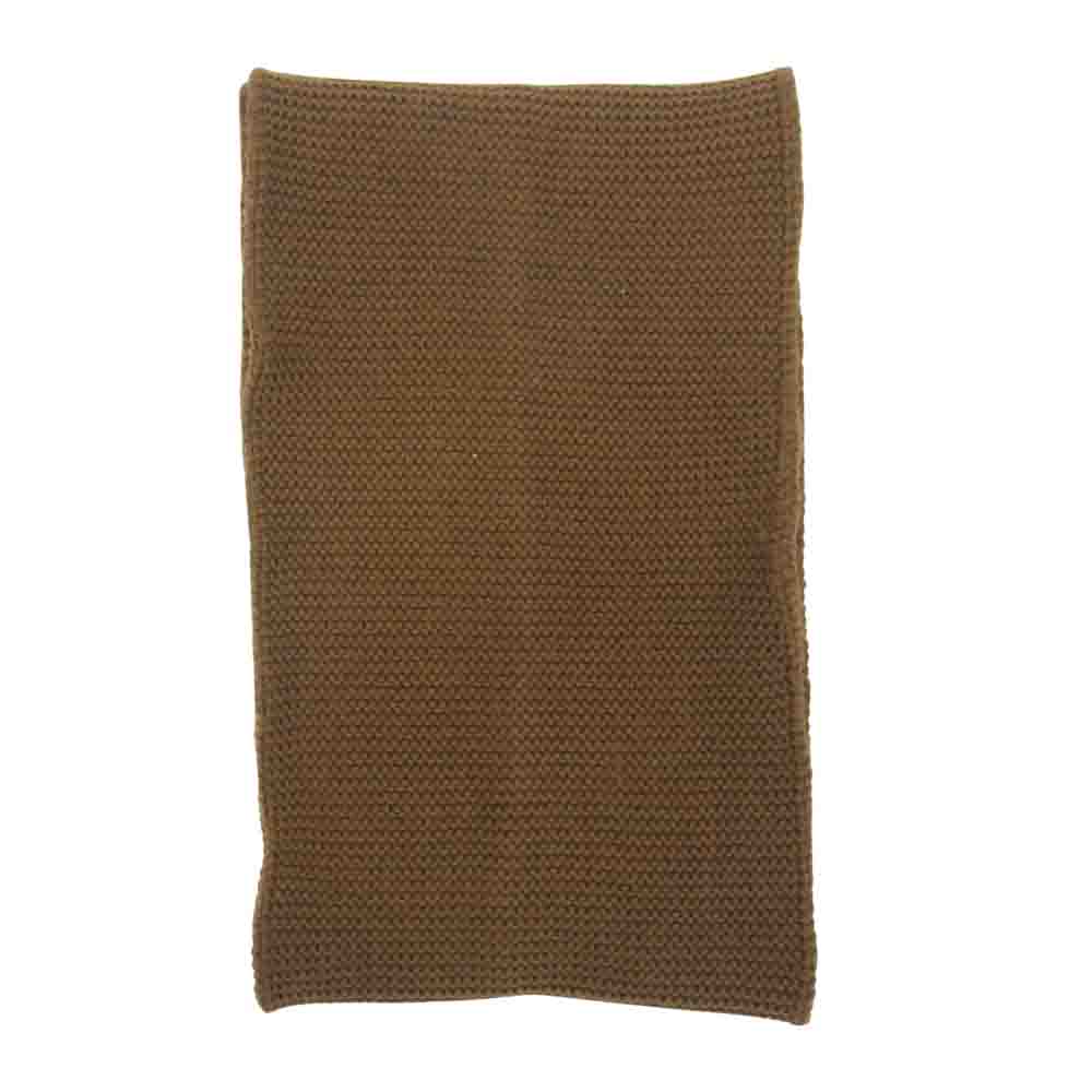 The REAL McCOY'S ザリアルマッコイズ SCARF WOOL KNIT ウールマフラー ブラウン系【美品】【中古】