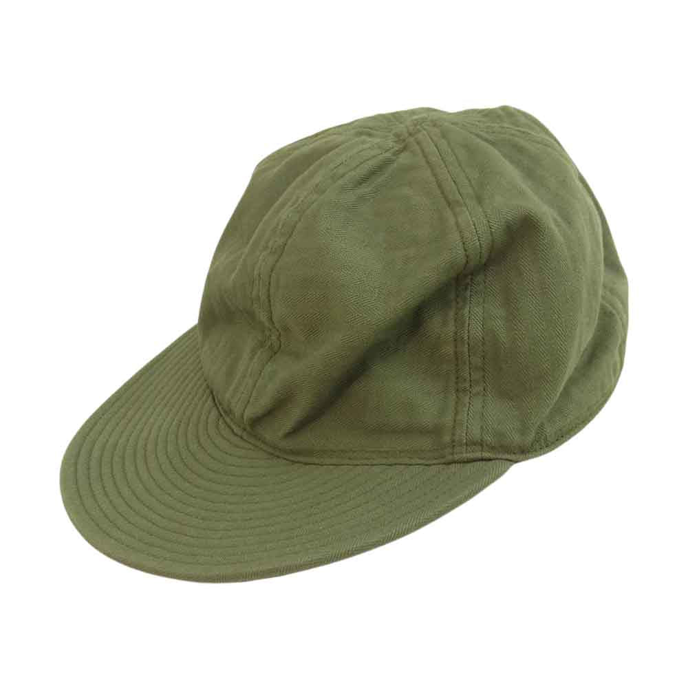 The REAL McCOY'S ザリアルマッコイズ TYPE A-3 CAP キャップ グリーン系 7 3/4【中古】