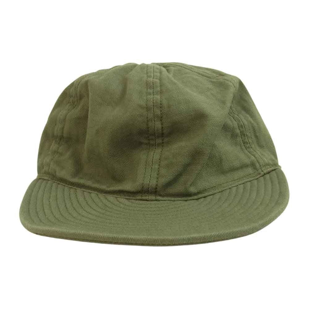 The REAL McCOY'S ザリアルマッコイズ TYPE A-3 CAP キャップ グリーン系 7 3/4【中古】