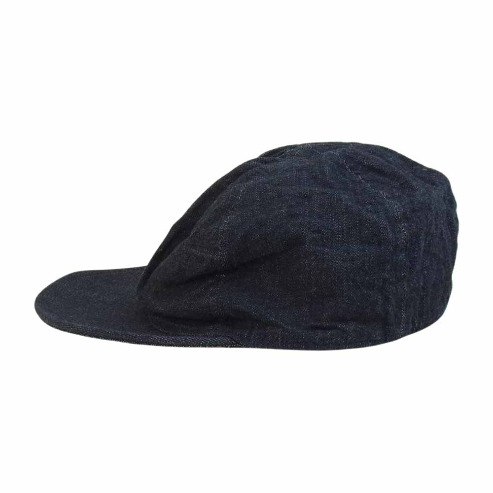 The REAL McCOY'S ザリアルマッコイズ TYPE A-3 CAP キャップ デニム インディゴブルー系 7 3/4【中古】
