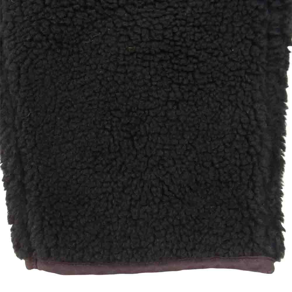 BLACK SIGN ブラックサイン Athletic Boa Pants アスレチック ボア パンツ フリース パンツ ブラック系 30【中古】