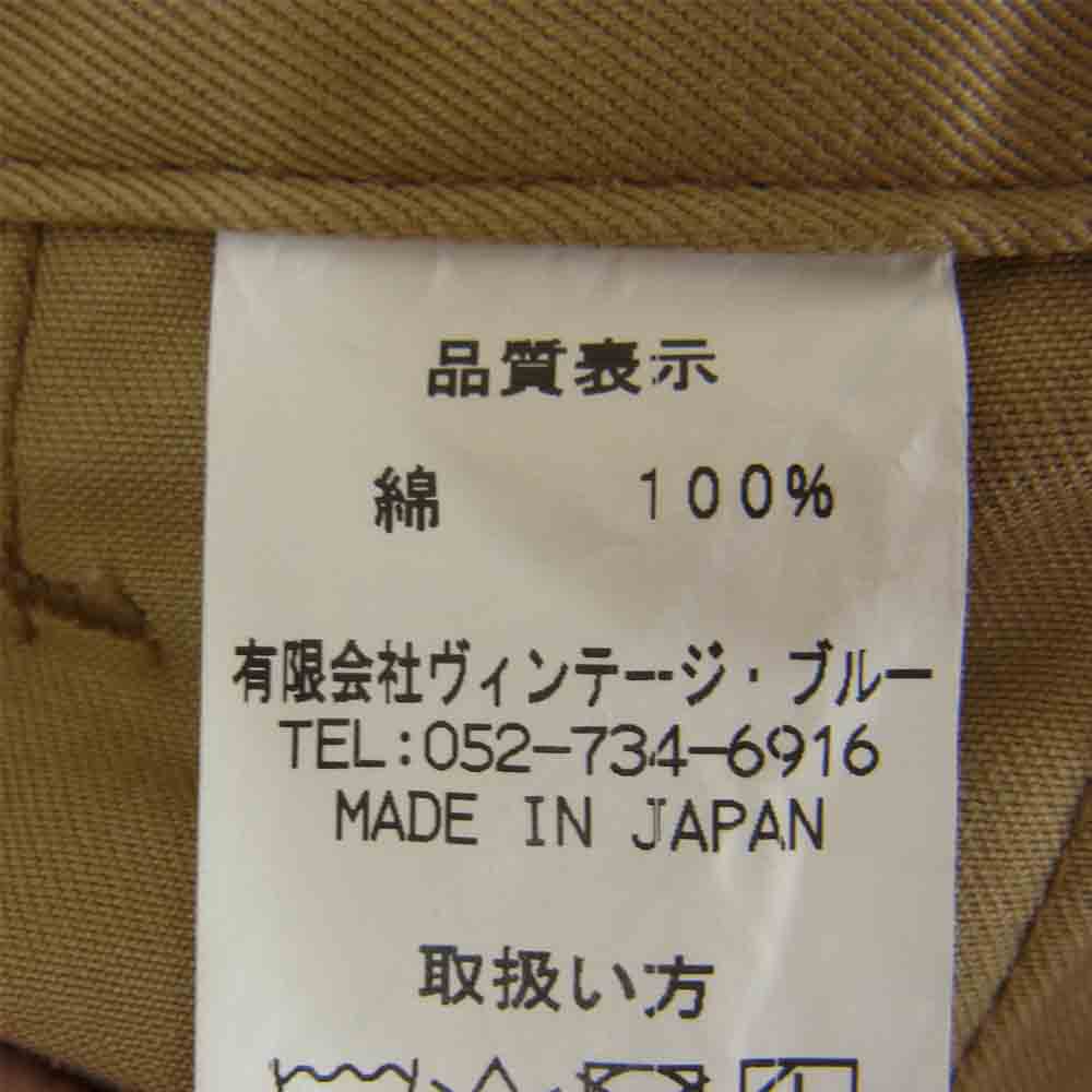 BLACK SIGN ブラックサイン Khaki Chino Officer Trousers カーキ チノ オフィサー トラウザーズ パンツ カーキ系 32【中古】