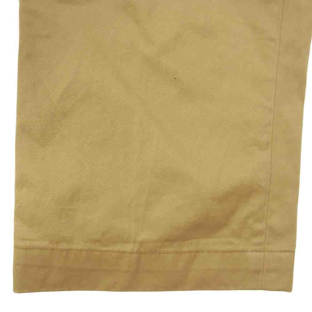 BLACK SIGN ブラックサイン Khaki Chino Officer Trousers カーキ チノ オフィサー トラウザーズ パンツ カーキ系 32【中古】