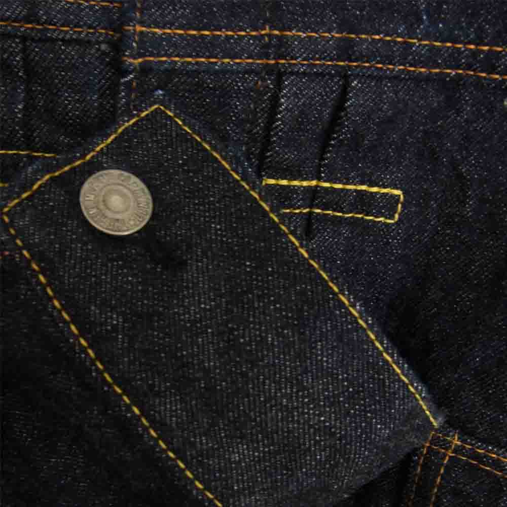 The REAL McCOY'S ザリアルマッコイズ 001XXJ EARLY MODEL DENIM JACKET BLANKET LINNING デニム ジャケット ブランケット ライニング インディゴブルー系 L【美品】【中古】