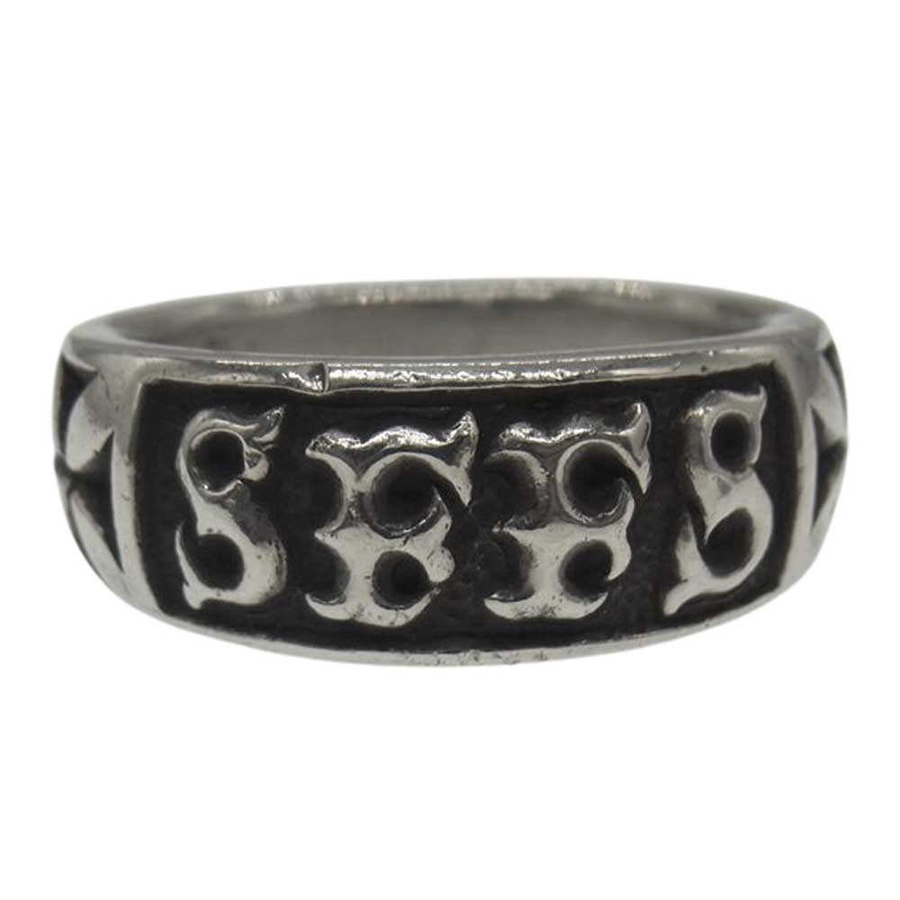 RAT RACE ラットレース SFFS Ring 1 メッセージリング ナロー シルバー系【中古】