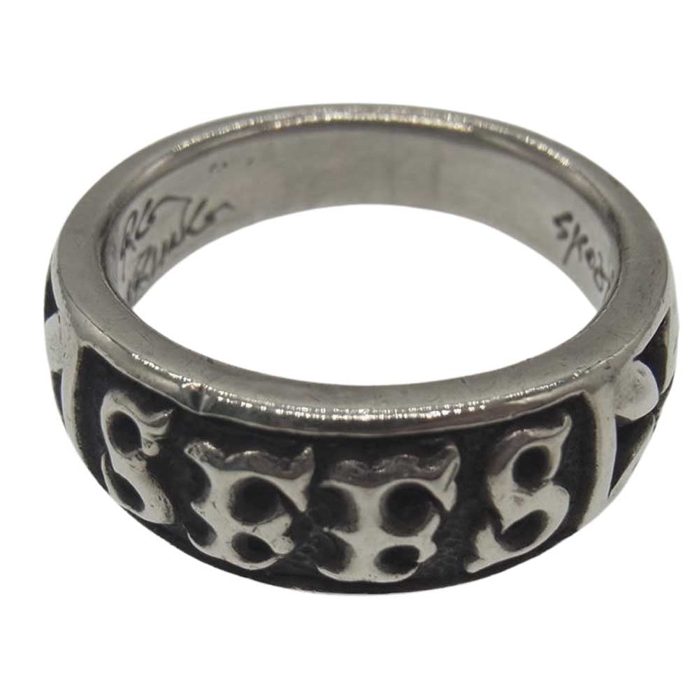 RAT RACE ラットレース SFFS Ring 1 メッセージリング ナロー シルバー系【中古】