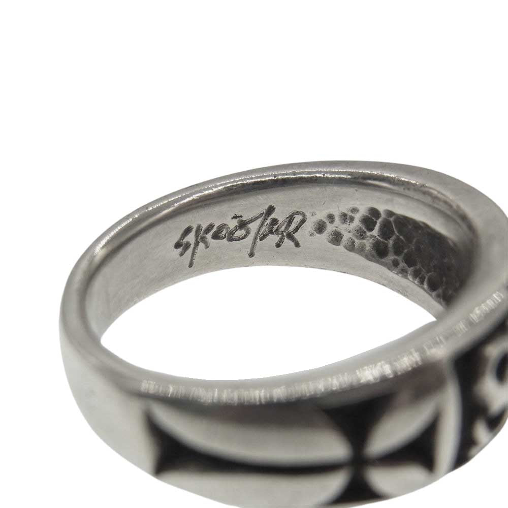 RAT RACE ラットレース SFFS Ring 1 メッセージリング ナロー シルバー系【中古】
