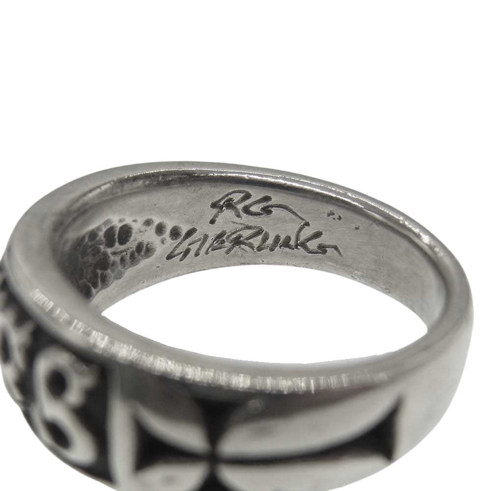 RAT RACE ラットレース SFFS Ring 1 メッセージリング ナロー シルバー系【中古】