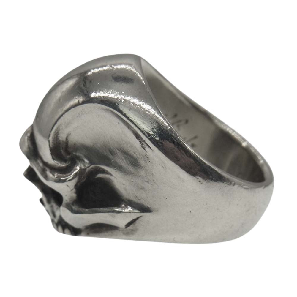 RAT RACE ラットレース Two Stories Skull Ring ツーストーリーズ スカル リング シルバー系【中古】