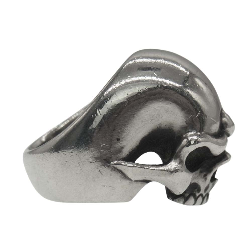 RAT RACE ラットレース Two Stories Skull Ring ツーストーリーズ スカル リング シルバー系【中古】