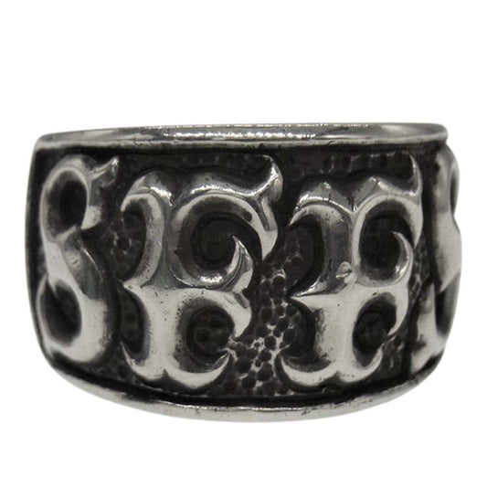 RAT RACE ラットレース SFFS Ring 1 メッセージリング ワイド シルバー系【中古】