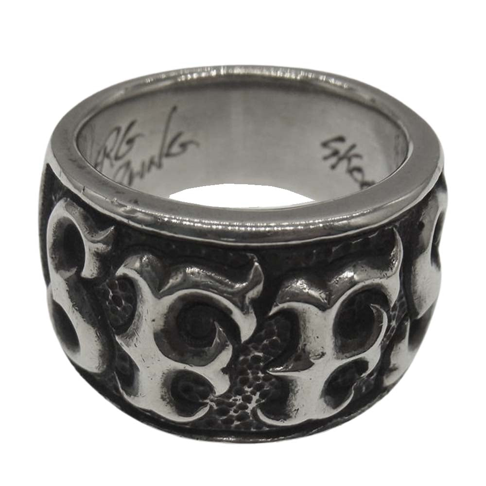 RAT RACE ラットレース SFFS Ring 1 メッセージリング ワイド シルバー系【中古】