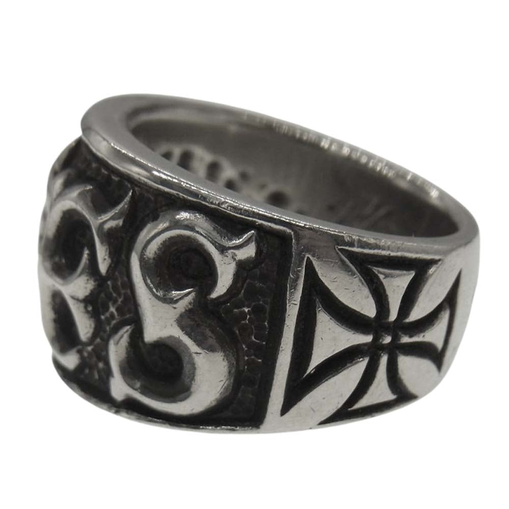 RAT RACE ラットレース SFFS Ring 1 メッセージリング ワイド シルバー系【中古】