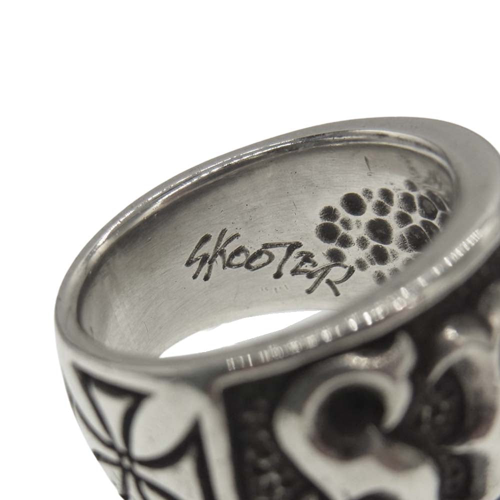 RAT RACE ラットレース SFFS Ring 1 メッセージリング ワイド シルバー系【中古】