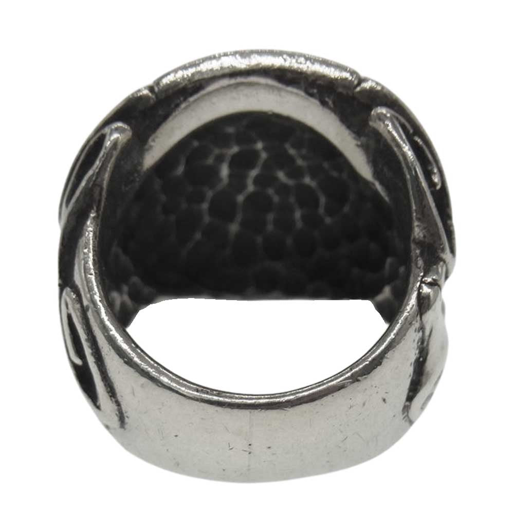 RAT RACE ラットレース Give No Take No Skull Ring ギブ ノーテイク ノー スカル リング シルバー系【中古】