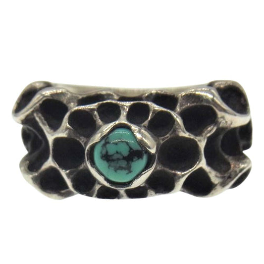 DEAF BREED デフブリード R-47 ターコイズ リング シルバー系【中古】