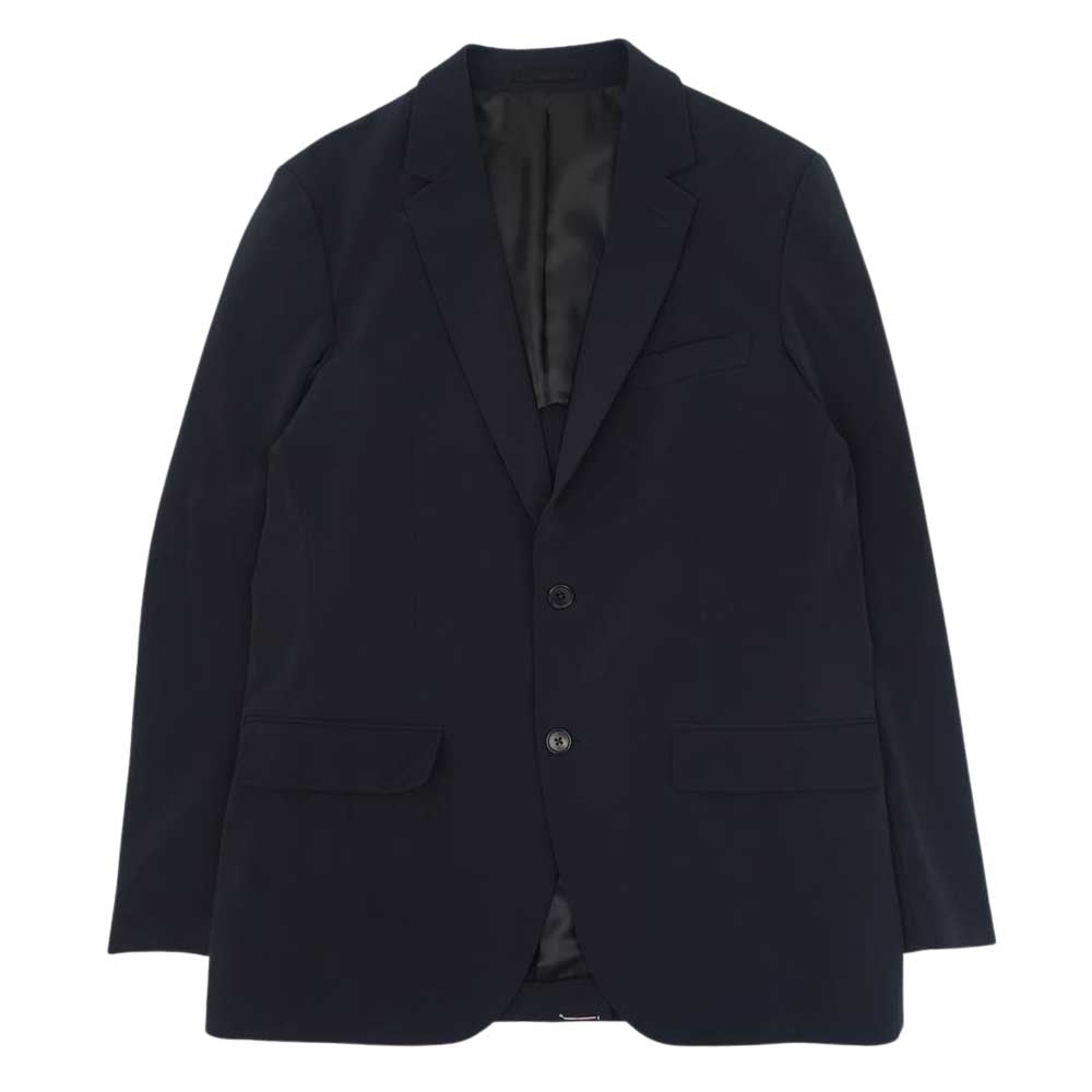 アンルート 7122-240-0071 ナイロン ツイル 2B テーラード ジャケット スラックスパンツ セットアップ ブラック系 3【中古】