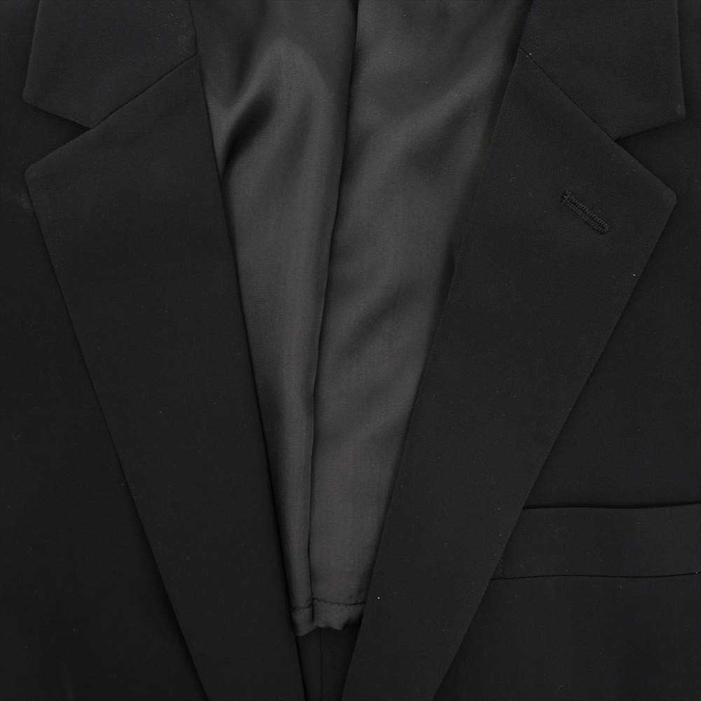 アンルート 7122-240-0071 ナイロン ツイル 2B テーラード ジャケット スラックスパンツ セットアップ ブラック系 3【中古】
