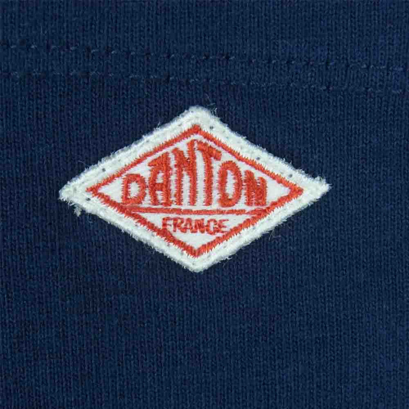 Danton ダントン 20S-HS-001 JD-9156 Pocket Tee ポケット 半袖 Tシャツ コットン 中国製 ネイビー系【中古】