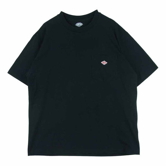 Danton ダントン 20S-HS-001 JD-9156 Pocket Tee ポケット 半袖 Tシャツ コットン 中国製 ブラック系【中古】