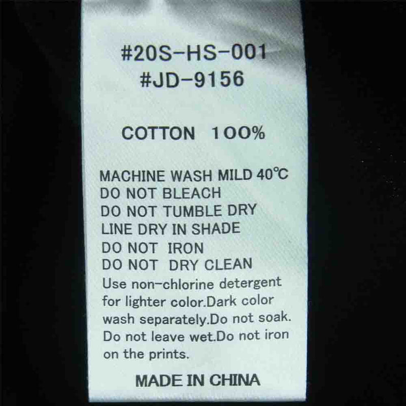 Danton ダントン 20S-HS-001 JD-9156 Pocket Tee ポケット 半袖 Tシャツ コットン 中国製 ブラック系【中古】