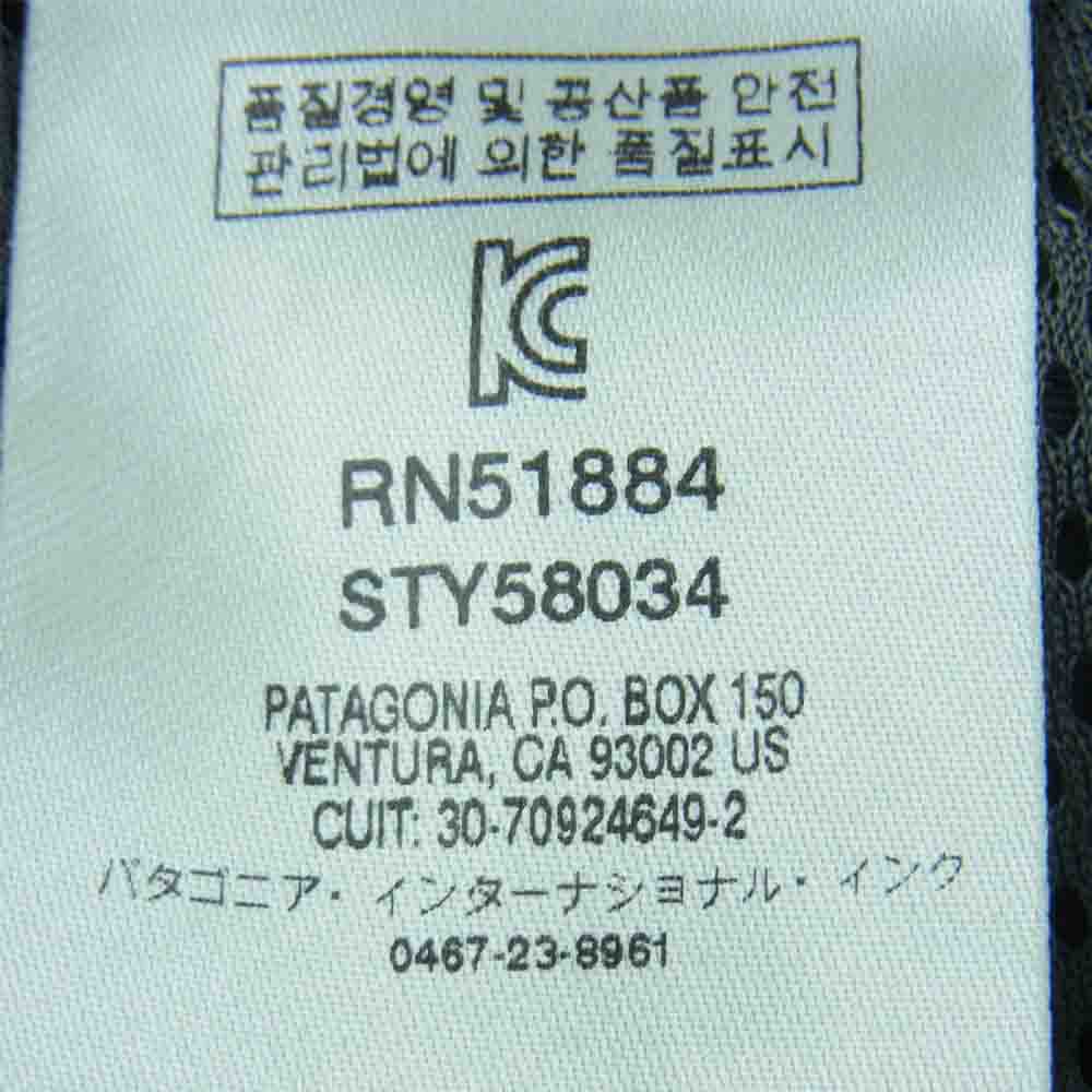 patagonia パタゴニア 19SS Baggies Longs 7 バギーズ ロング ７インチ ショーツ ショート パンツ ブラック系 L【中古】