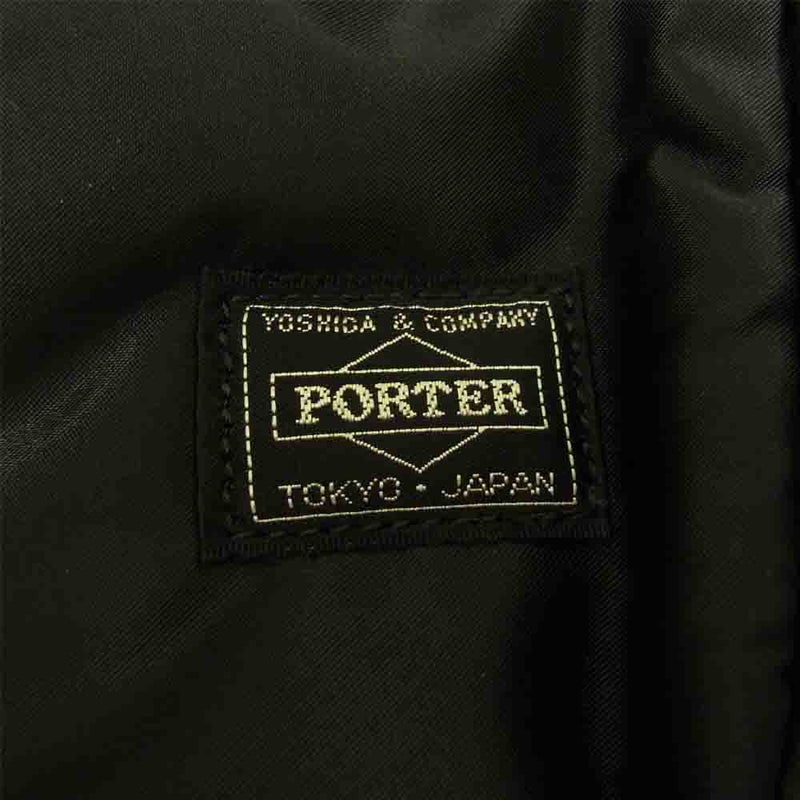 PORTER ポーター 622-66639 TANKER DAYPACK タンカー デイパック リュック バックパック ブラック系【新古品】【未使用】【中古】